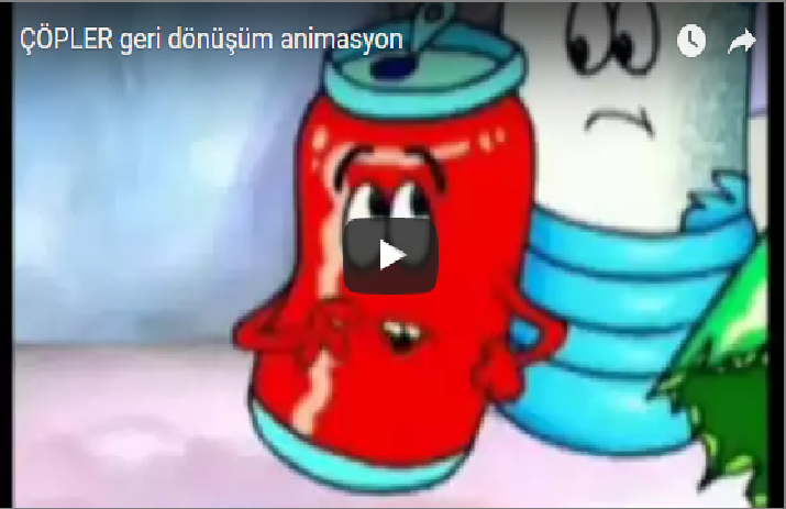 Çöpler Geridönüşüm Animasyonu